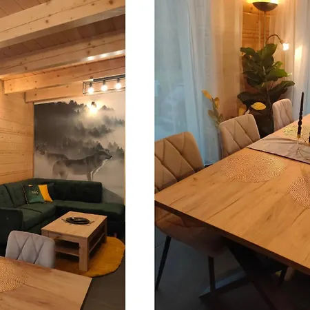 Chwilo Trwaj Dom Z Jacuzzi, Sauna I Kominkiem Z Widokiem Na Gory Pilsko Dağ evi Korbielów