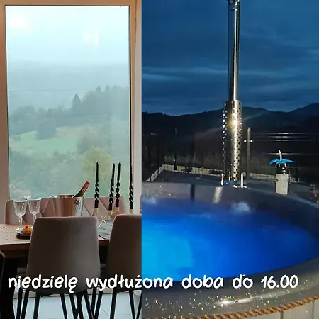 Chwilo Trwaj Dom Z Jacuzzi, Sauna I Kominkiem Z Widokiem Na Gory Pilsko Chalet *