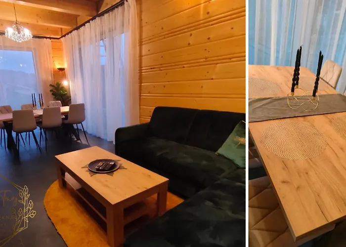 Chwilo Trwaj Dom Z Jacuzzi I Kominkiem Z Widokiem Na Góry Pilsko Domek alpejski